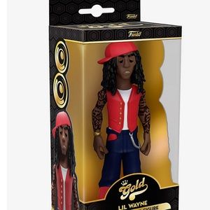 NIB Funko Gold Lil Wayne Premium Vinyl Figure